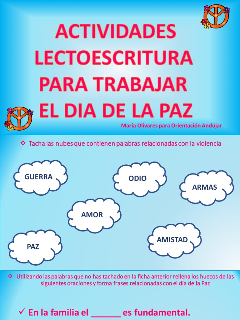 Actividades para el Día de la Paz | PDF