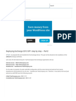 Deploying Exchange 2013 SP1 Step by Step - Part2 - Michael Firsov