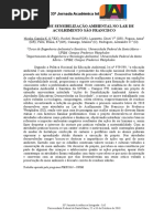 Ações de sensibilização ambiental em escolas