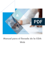 Manual COA-Web AMDA PDF