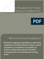 Fracture Toughness & Fatigue