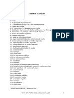 Teoría de La Prueba PDF