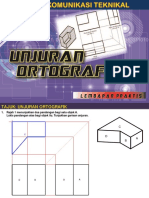 Technical Drawing - Unjuran Ortografik