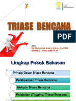 Materi Triase Bencana - Adam