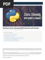 Data Cleaning With Python