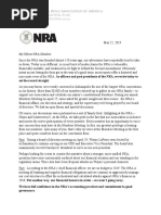 An Important Message From Your NRA Leadership & Past Presidents 2019