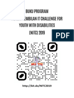 Buku Program Negeri Sembilan It Challenge For Youth With Disabilities (NITC) 2019