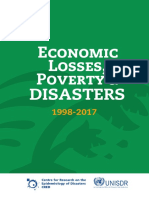 Economic Losses from Disasters Exceed $2.9 Trillion from 1998-2017