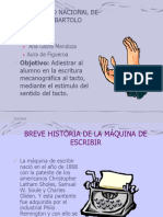 Historia de La Digitacion