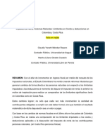 Ensayo Personas Naturales Contribuyentes Del Impuesto A La Renta.