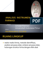 Analisis Instrumentasi