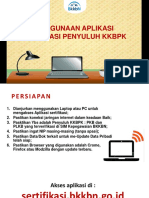 Materi Penggunaan Aplikasi Sertifikasi Penyuluh KKBPK PDF