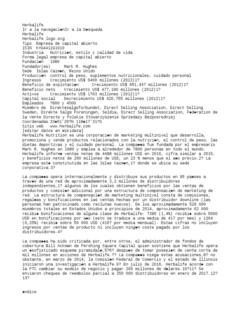 Herbalife Wiki Descargar gratis PDF Promoción y comunicaciones de