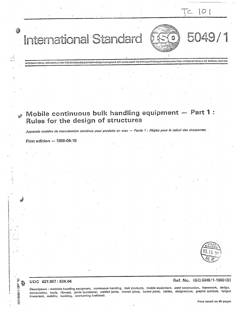 International Standard-ISO-5049 PDF | PDF