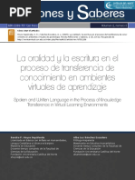 Oralidad y Escritura Cassany PDF