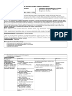 Esquema de Planificacion de Unidad de Aprendizaje