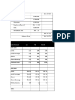 Sales Forecast