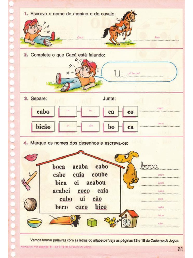 Cartilha Alegria Do Saber PDF | PDF