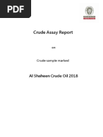 Bonny Light Crude Oil Assay Data | PDF | Petroleum | Diesel Fuel