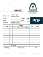 Form, 07 Bukti Pelayanan Medis