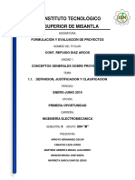 1.1. Definición, Justificación y Clasificación