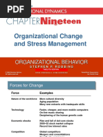 Chapter 18 Organizational Change and Stress Management