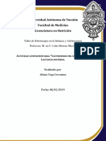 Ensayo Los Primeros Mil Días de Vida y Lactancia Materna. Abiam - Vega