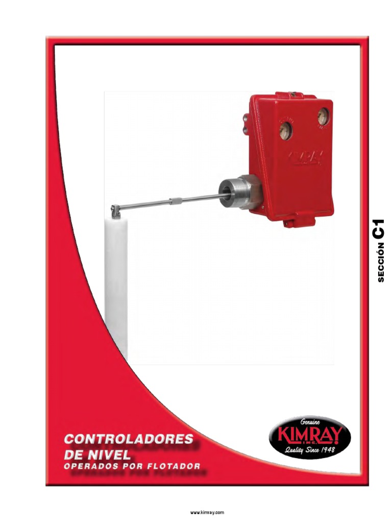 Contol de Nivel Por Flotador Kimray PDF | PDF | Petróleo | Combustibles