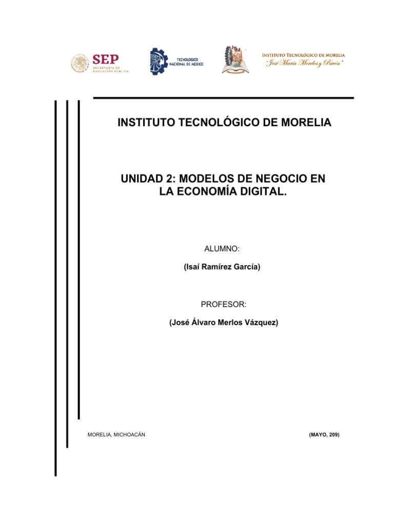 Modelos de Negocio en La Economia Digital | PDF | Comercio electrónico ...