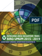 Rencana Aksi Kegiatan Biro Umum 2015 - 2019 PDF