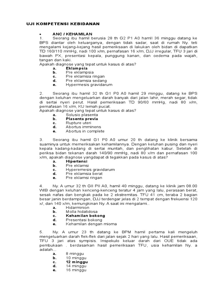 Contoh Jawaban Alternatif Dari Soal Kasus Hiperemesis Gravidarum Bali Teacher