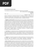 Non-Disclosure Agreement 1 PDF