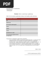 Trebovanje | PDF