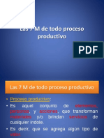 Las 7 M de Todo Proceso Productivo PDF