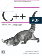 C++ the Core Language Nutshell Handbooks