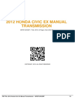 IDefc6660db-2012 Honda Civic Ex Manual Transmission