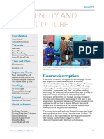 Identity and Culture - Spring 2019-060219