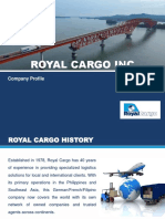 Royal Cargo's Global Logistics Reach
