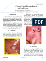 Connective Tissue Focal Fibrous Lesion - A Case Report