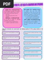 Used To Would Getbe Used To Conversation Topics Dialogs Grammar Guides 48659