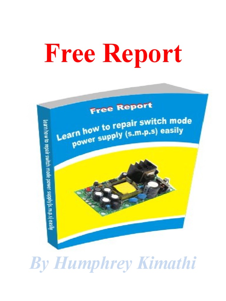 Troubleshooting TV SMPS Issues | PDF | Power Supply | Capacitor