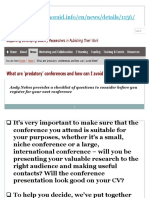 How To Avoid Predatory Conference PDF