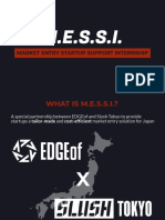 M.E.S.S.I.: Market Entry Startup Support Internship