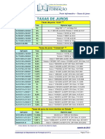 Taxas de Juros 2013 07