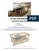 Table Saw Workbench Building Plan