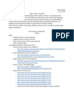 Data Project Timelines