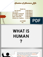 Classification of Humans Life