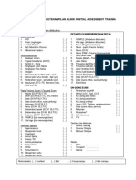 Lembar Cheklist Trauma Assessment