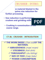 Ct.4A: Crusher - Intro.: - Cement Raw Material Blasted in The