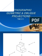 ISOMETRIC AND OBLIQUE PROJECTIONS